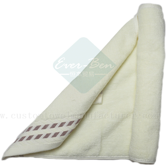 China Bulk Custom egyptian cotton face cloth manufacturer Bespoke Face Towels Factory